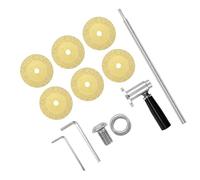 Ejoyous Cutter di Tubi in PVC e ABS Interno, profondità di Taglio Regolabile con un Quarto Gambo Esadecimale 6 Lame per Driver di Impatto, Interno del Taglio dei Tubi PVC Cutter 1/4 Pollici