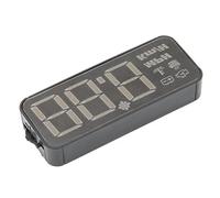 Ejoyous Display HUD per Auto OBD2 Proiettore su Parabrezza, Riflessione 3D | Tachimetro digitale, allarme di tensione eccessiva, indicatore della temperatura \'acqua, plug-and-play OBDII, display