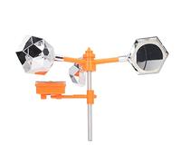 Ejoyous Dispositivi Repellenti per Uccelli a Energia Solare, Uccelli Lumini Audio 360 ° Deterrente Riflettente Lampeggiante Rotante per la Fattoria del Cortile Giardino All'aperto