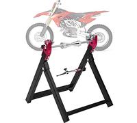 Ejoyous Equilibratrice per Ruote per Moto, Design Pieghevole, Cavalletto per l'equilibratura delle Ruote, Cavalletto per la Centratura delle Ruote per Moto