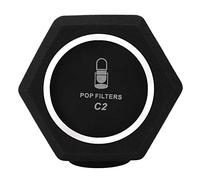 Ejoyous Filtro Anti-pop C2 per Microfono, Copertura per la Riduzione del Rumore in Poliuretano, Design con Guarnizione a 5 Lati per Registrazione in Studio e Podcaster