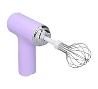 Ejoyous Frusta Elettrica, Sbattitore Manuale Wireless, 3 Livelli di Velocità, 2 Fruste Intercambiabili con Batteria Al Litio a Lunga Durata per Panna, Uova, Condimenti per Insalata (PURPLE)