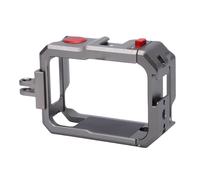 Ejoyous Gabbia in Lega di Alluminio, Custodia Protettiva, Telaio per Action Camera con Supporto per Slitta Fredda per Riprese all'aperto