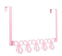 Ejoyous Ganci Appendiabiti Sopra la Porta, Organizer Appendiabiti per Porta in Ferro con 5 Ganci, Grazioso Portasciugamani Ad 14,57 X 1,77 X 7,09 Pollici, Spazio Salvaspazio per l'ingresso della