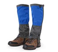 Ejoyous Ghette da Escursionismo, 1 Paio di Leggings Impermeabili Ghette per Gambe da Neve All'aperto Copertura per Scarpe da Arrampicata Regolabile Escursionismo Arrampicata Caccia (Blu)