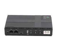 Ejoyous Gruppo di Continuità UPS 10400mAh, Batteria di Backup USB con Uscita 5V 9V 12V PoE 15V PoE 24V, per Router Modem Fotocamera LED Smartphone, Spina Europea