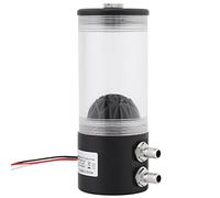 Ejoyous Gruppo Pompa Acqua per PC Water Cooling, 500L/H 12V DC | Serbatoio acrilico da 250 ml, funzionamento silenzioso 16 dB, porte filettate G1/4, connettore a 3 pin, raffreddamento a