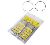 Ejoyous Guarnizione di Tenuta per Orologi O Ring, Materiale in Gomma, O-ring da 500 Pezzi per la Riparazione di Orologi con Resistenza all'acqua e Uso Versatile (0,7 una confezione da 500 bastoncini)