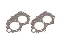 Ejoyous Guarnizione Testata Motore Fuoribordo, Plastica, Ad Alte Prestazioni, 2 Pezzi, Compatibile con Modelli di Barche 9.9 15 18 63V-11181-A1 per un Funzionamento Affidabile del Motore