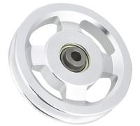 Ejoyous Gym Pulley Wheel, Aluminium Alloy Universal Pulley for Home Gym Equipment, Easy Movement Outer Diameter 90mm (Diametro 115 mm)