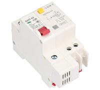 Ejoyous Interruttore Automatico 1P Plus N Interruttore Automatico Miniaturizzato PC Shell 230V 400V Montaggio su Guida DIN Protezione da Sovraccarico e Cortocircuito Pneumatico per Distribuzione (25A)