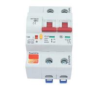 Ejoyous Interruttore Automatico Intelligente Interruttore Automatico WiFi 2P CA 220 V PA66 Guscio Ignifugo App Remota e Controllo Bluetooth Protezione da Sovracorrente per Illuminazione Domestica