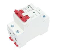 Ejoyous Interruttore Automatico Miniaturizzato CC 2P Isolatore Circuito CC 1000 V 50 A PA66 Montaggio su Guida DIN con Estinzione dell' Magnetico Protezione da Sovraccarico e Cortocircuito per