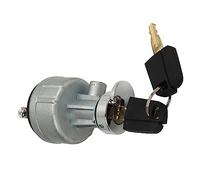 Ejoyous Interruttore di Accensione di Avviamento, Lega di Alluminio, Interruttore di Avviamento di Accensione a 6 Fili con 2 Chiavi 7Y3918 per Cat E70B 307C 318BL