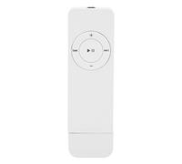 Ejoyous Lettore MP3 senza perdita di suono, mini lettore musicale portatile con auricolari, per sport, corsa, viaggi, lavoro, uso quotidiano, supporta fino a 64 GB (bianco)