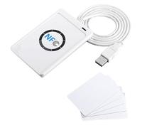 Ejoyous Lettore NFC, Lettore e Scrittore NFC ACR122U ISO 14443A/B con velocità 424 Kbps per Computer Fino a 50 Mm di Distanza