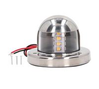 Ejoyous Luca di navigazione per barca, luci di navigazione a LED DC 12 V impermeabili IP66, bianche, posizione e ancoraggio, angolo 135°