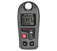 Ejoyous Luxmetro Digitale, Metro per la Luce Illuminometro, Tester Illuminazione Risposta Rapida e Risparmio di Potenza, Portalo con Te, Display LCD per Fabbrica, Scuola, Ufficio, Lampioni