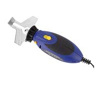 Ejoyous Macchina Elettrica Macinea Mini Affiliante della Motosega, Strumento di Affinamento Portatile Portatile 3 in 1 con Pietre di Macinazione da 4 Mm, 4,8 Mm, 5,5, Comoda Macinatura a Mano,