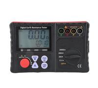Ejoyous Megaohmmetro, Tester Digitale per Resistenza di Isolamento Ad Alta Precisione con Display LCD, Gamma da 0 a 2000 Ohm per Elettricisti e Tecnici