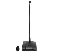 Ejoyous Microfono a Collo di Cero Basato Ponderato, Microfono Conferenza Cablato con Tubo d'oca in Metallo, Base Stabile, Testa Anti-microfono, Utilizzo, Design, qualità del Suono Avanzata, Forma