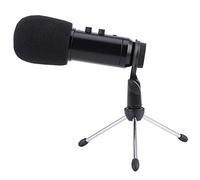 Ejoyous Microfono USB a Condensatore Con Supporto per Gaming PC - Parabrezza e Cavo USB Inclusi per Streaming, Podcast, Studio, Voice-Over