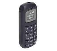 Ejoyous Mini Cellulare, Doppia SIM, Grandi Tasti, 0.66 Pollici (BLUE) | Lettore Musicale Bluetooth, Custodia in ABS, Supporto Nano SIM GSM 2G, Uso da Viaggio di Riserva, Espansione di Memoria