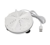 Ejoyous Mini Lavatrice Portatile, Lavatrice a Turbina USB con Flusso D'Acqua a Spirale e Super Onda D'Urto per Biancheria Intima Calzini Asciugamani Neonati Campeggio Appartamento