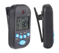 Ejoyous Mini Metronome, Digital M50 Multifunctional Beat Tret per Pianoforte, Violino, Chitarra, Accessori per la Musica con le Cuffie da 3,5 Mm