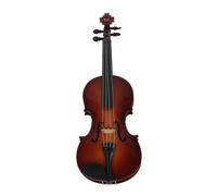 Ejoyous Mini Modello di Violino Replica di Violino in Legno 14 X 5 X 2,1 Cm con Supporto per e Custodia Nera Ornamento per Display a Colori in Palissandro per gli Amanti della Musica Sulla Scrivania