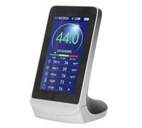 Ejoyous Misuratore del Livello Sonoro dei Misuratori Decibrosi del Dispositivo di Misurazione del Rumore con un Ampio Display LCD 9,5x5,3 Cm Mostra l'umidità Dell'aria della Temperatura