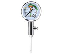Ejoyous Misuratore di Pressione della Palla, Mini Strumento Barometro Manometro Pressione Aria Portatile Ulitity per Pallacanestro Pallavolo Misuratore di Pressione di Calcio Metallo Indicatore di