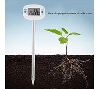 Ejoyous Misurazione dell'umidità del Suolo, Tester di umidità della Temperatura Portatile con Display LCD della Sonda, Misuratore di dei Giardinieri Lettura Accurata, Funzione di Memoria
