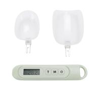 Ejoyous Misurino Digitale, Conversione di 7 unità, Precisione 0,1 G, Bilancia Elettronica per Alimenti 500 G, con Display LCD, per Dolci da e Alimenti per Animali Domestici (verde chiaro)