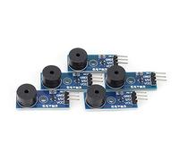 Ejoyous Modulo Buzzer Passivo, 5 Moduli Sonori a Basso Livello, con Pilotaggio a Onda Quadra 2K 5K, per Progetti Fai da Te 3.3V 5V, Controllo a 3 Pin