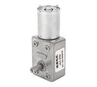 Ejoyous Motoriduttore DC Ad Albero Singolo da 12 Mm, Motoriduttore a Vite Senza Fine DC in Lega di Zinco 12V Autobloccante Reversibile da 4 a 25KG.CM Coppia per Attuatore per Tende Etichettatrice