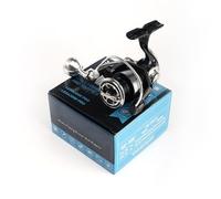 Ejoyous Mulinello da Spinning Mulinello da Pesca in Nylon Metallico con Controllo di Lancio Lungo Design Senza Spazio Clicker Leggero per Pescatori da Riva di Pesca da Surf d'Acqua Dolce in Acqua
