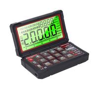 Ejoyous Multimetro Digitale ABS Multimetro per Riparazioni Auto con Tester di Tensione NCV Misurazione RPM e Angolo di Sosta USB Ricaricabile per Manutenzione Auto e Diagnostica Automobilistica