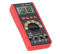 Ejoyous Multimetro Digitale, Materiale ABS, Tester Accurato per Condensatori Resistore di Tensione e Corrente con Supporto Regolabile per Elettricisti e Tecnici