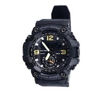 Ejoyous Orologi Sportivi Impermeabili da Uomo con Resistenza All'acqua Fino a 50 M, Cronometro, Luce Notturna, Data, Sveglia, Display Trasparente, Larghezza Quadrante da 56 mm