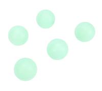 Ejoyous Palline Fosforescenti, Palline Luminose in Plastica ABS Fluorescente Che Assorbono la Luce per Sport Notturni e Giochi, Set da 10 Pezzi