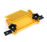 Ejoyous Pannello in Piume per Tavolo Fresatura, Pratico Pannello in Piume Giallo di Alta qualità in Materiale PP per la Lavorazione del Legno, Direzione in Avanti per il Fissaggio della