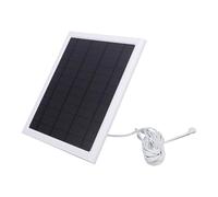 Ejoyous Pannello Solare da 15 W, Pannello Solare per Telecamera Monocristallina con impermeabilità IP66, Supporto Regolabile a 360 Gradi, Cavo da 9,8 Piedi per Batteria per Uso Interno Ed Esterno (1