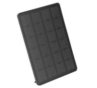 Ejoyous Pannello Solare per Telecamera 4W 5V, Batteria Integrata 10000mAh | Celle in silicio monocristallino, staffa regolabile a 360°, cavo da 13 piedi, resistente alle intemperie IP65,