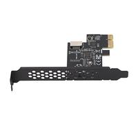 Ejoyous PCI E Scheda di Riser, Supporto in Plastica in Metallo 5G 480 M di Trasmissione Rapida PCI E Alla Scheda di Riser di Tipo E per PC (BLACK)