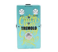 Ejoyous Pedale Tremolo per Chitarra True Bypass Doppia Modalità in Lega di | Corpo in Alluminio, Livello Tono Comp, Modalità Alti Normali, Risposta Analogica, Compatibilità da Palco, Effetto di
