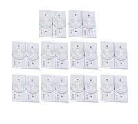 Ejoyous Perline Lampada SMD 3V Scheda in Fibra di Vetro Perlina Lampada SMD con Lenti Ottiche Strisce Filtranti Alta luminosità Superficie Liscia a Basso Consumo per Tecnici di Riparazione TV LED