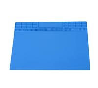 Ejoyous Piattaforma di Manutenzione Tappetino Termoisolante per Telefono Computer, Saldatura Tappetino in Silicone Resistente Al Calore Tappetino di Riparazione 35 X 25 Cm Ampia Area di (blu scuro)