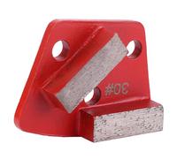 Ejoyous Platorello Diamantato Trapezoidale, Raschietto Diamantato per Pavimenti Rimozione Rapida dell'adesivo, Disco Abrasivo Grosso con Legante Metallico, Grana n. 30, per Superfici in Calcestruzzo