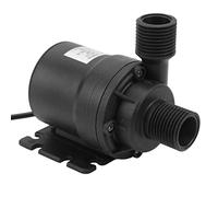 Ejoyous Pompa Acqua DC12V Brushless, Pompa Magnetica 30W IP68 Sommersibile 1000L/H 8m Altezza, Silenziosa per Fontana, Piscina, Acquario,
